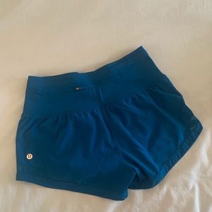 Lululemon blue shorts